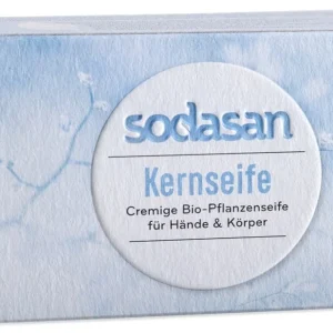 Saippuapala, hajustamaton, antiallerginen kasvisaippua BIO 100 g SODASAN