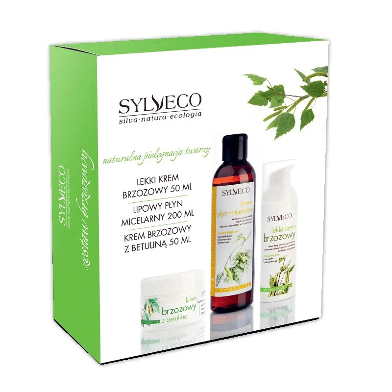 Sarja: helle Birkencreme + Lindenmizellenflüssigkeit + SYLVECO Birkencreme mit Betulin