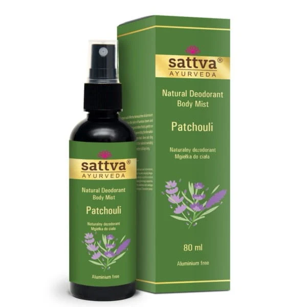 Sattva Luonnollinen Patchouli-deodorantti 80 ml