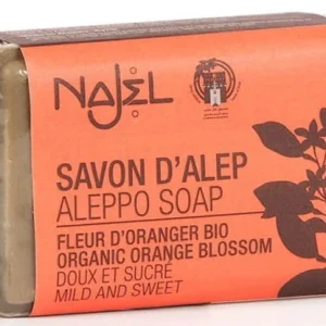 Savon d'alep appelsiinikukka 100g NAJEL