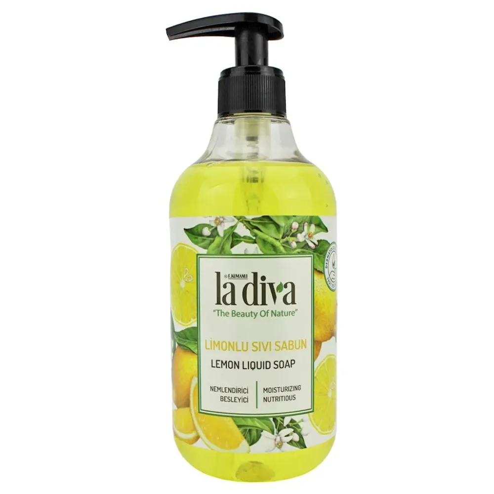 SAVON KÄSILLE SITRUUNA 500 ml - LA DIVA