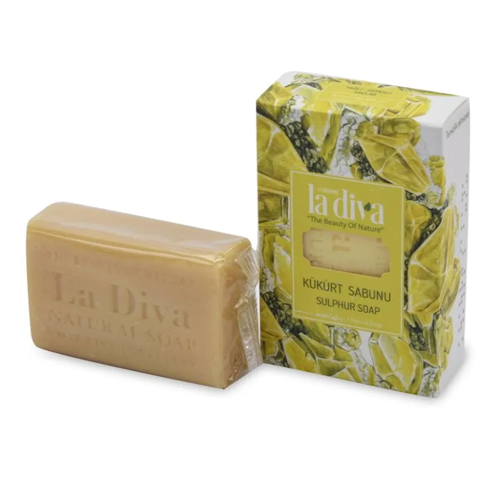 SAVON SULPHUR 100 g - LA DIVA