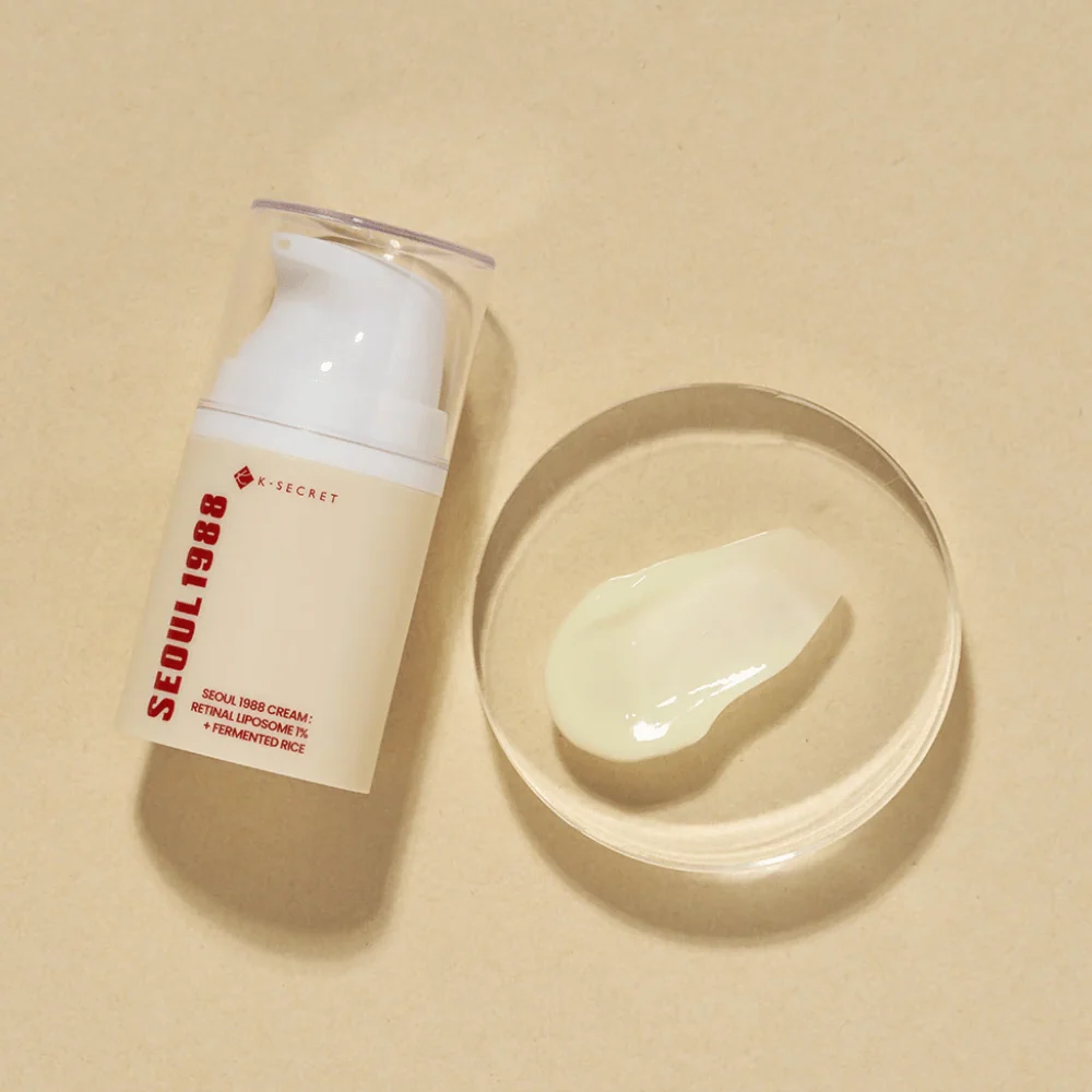 SEOUL 1988 Cream : Retinal Liposome 1% + Fermented Rice 50ml