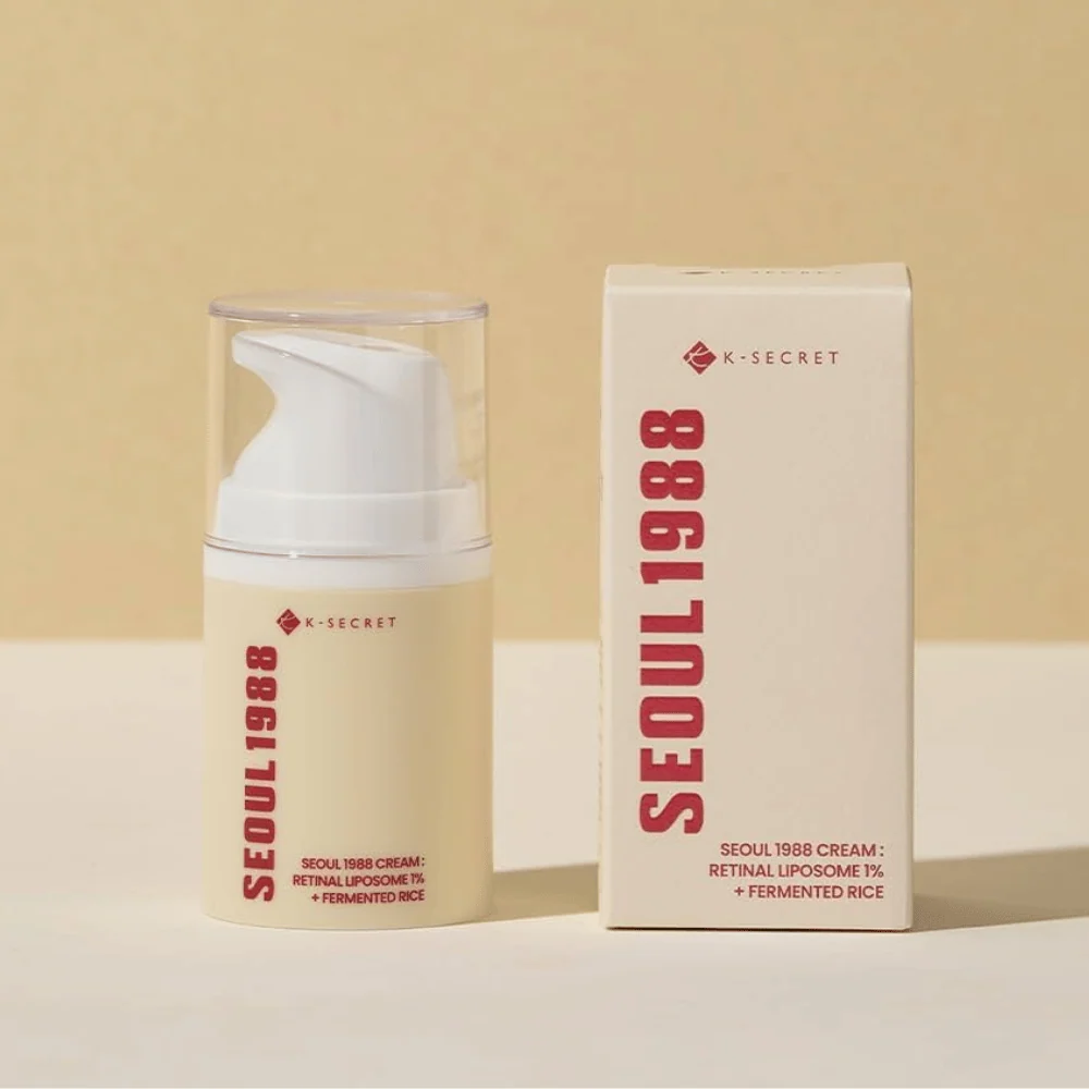 SEOUL 1988 Cream : Retinal Liposome 1% + Fermented Rice 50ml