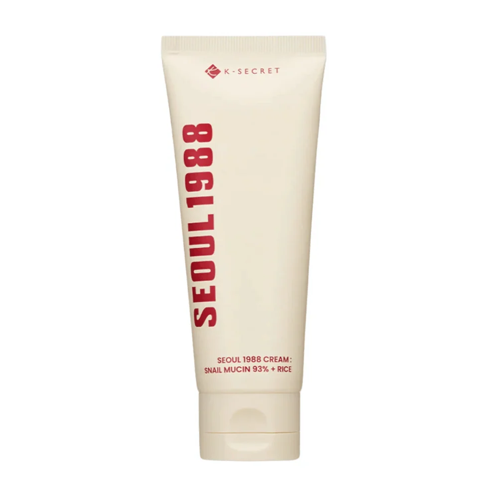 SEOUL 1988 Cream : Snail Mucin 93% + Rice 100ml