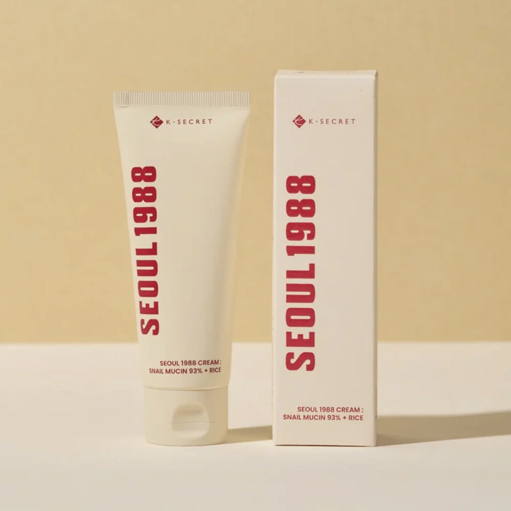 SEOUL 1988 Cream : Snail Mucin 93% + Rice 100ml