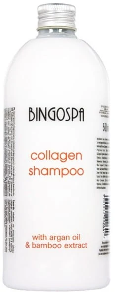 Shampoo argonia ja bambukollageenilla 500 ml BINGOSPA