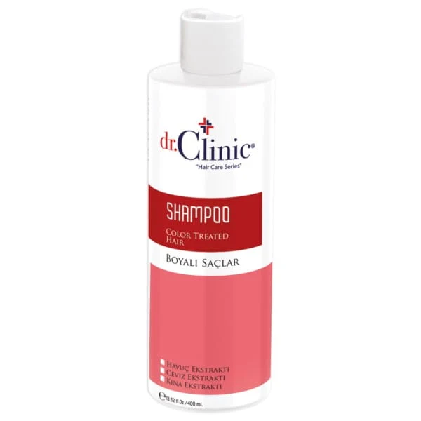 Shampoo Dr Clinic värjätyille hiuksille 400 ml