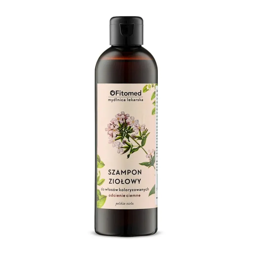 Shampoo kasvihuonehiusväreille - tumma 250 ml FITOMED