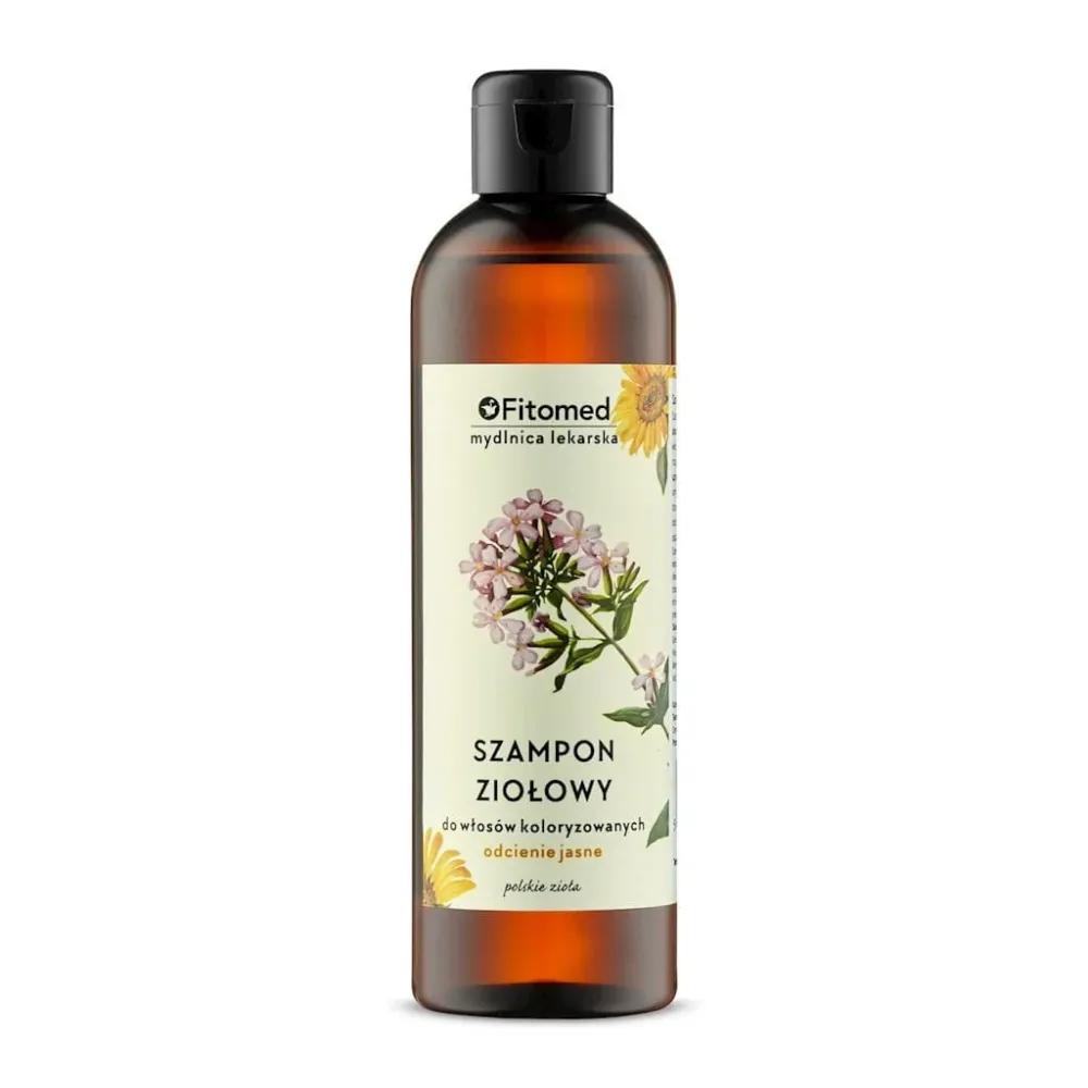 Shampoo kasvihuumeilla värjättyihin hiuksiin - kevyt 250 ml FITOMED