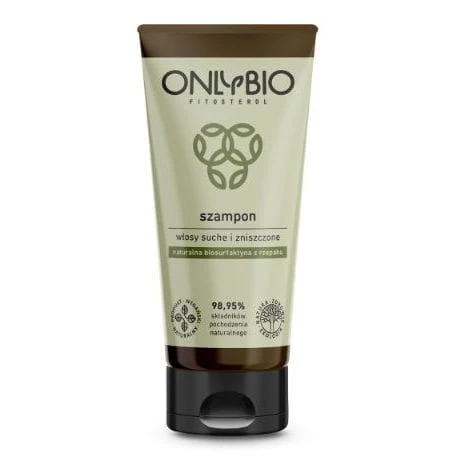 Shampoo kuivalle ja vaurioituneelle hiuksille - 200 ml putkilo - VAIN BIO