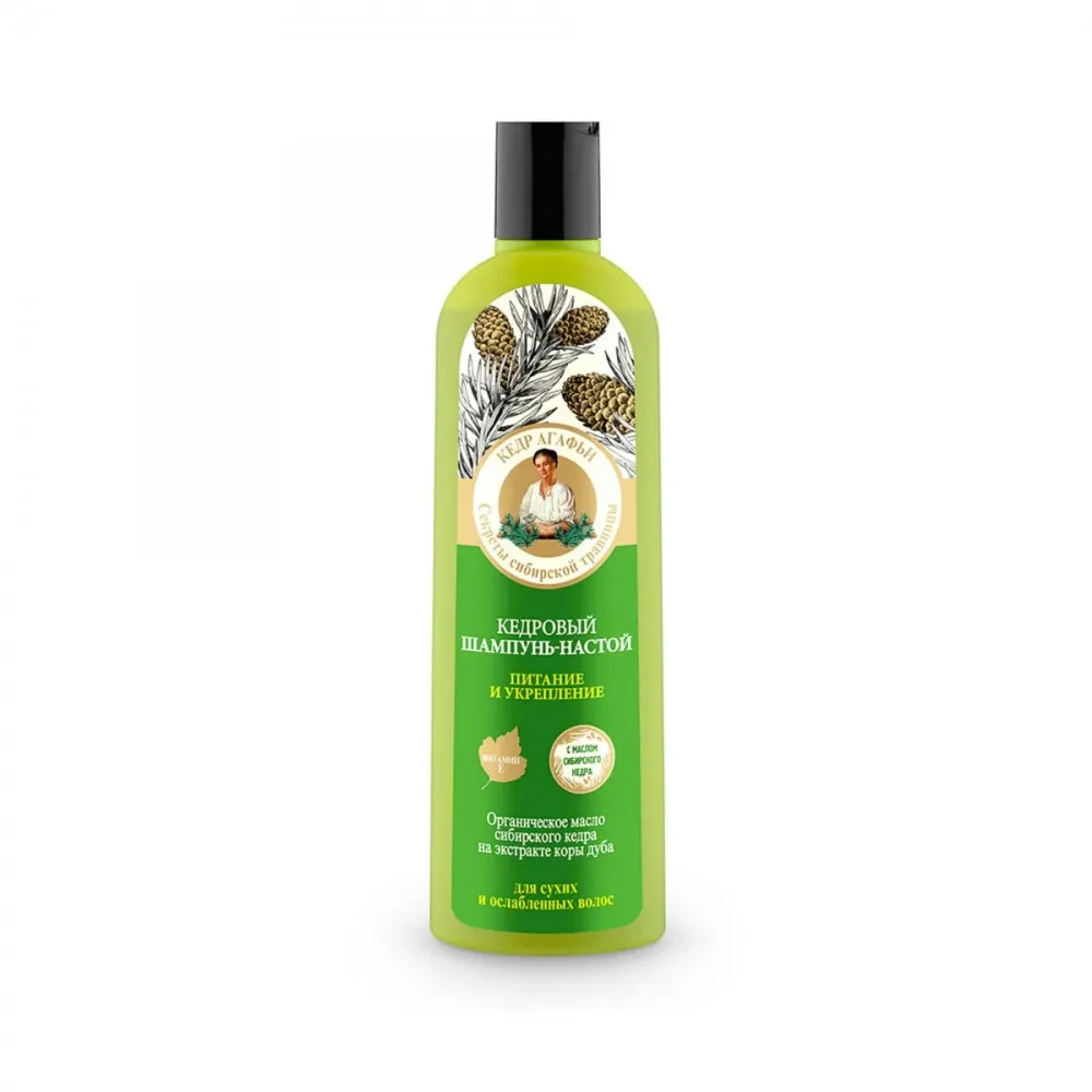 Shampoo kuiville ja hauraille hiuksille setripuulla 280 ml
