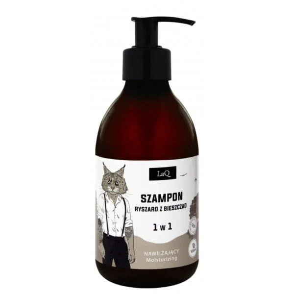 Shampoo Lynx miehille 2--1 300 ml LAQ