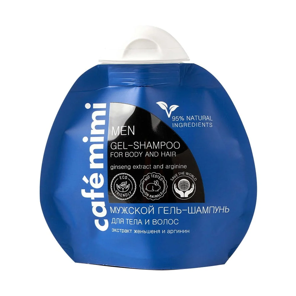 Shampoo - miehen hiusgeeli ginseng 100 ml CAFEMIMI
