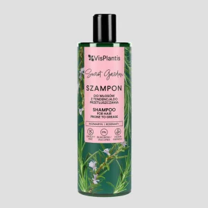 Shampoo rasvoittuville hiuksille rosmariiniuutteella Vis Plantis