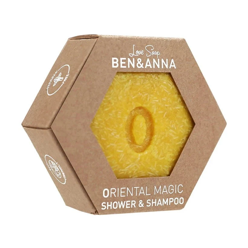 SHAMPOO JA SUIHKUGEELI 2in1 ORIENTAL MAGIC ECO CUBE 60 g - BEN & ANNA