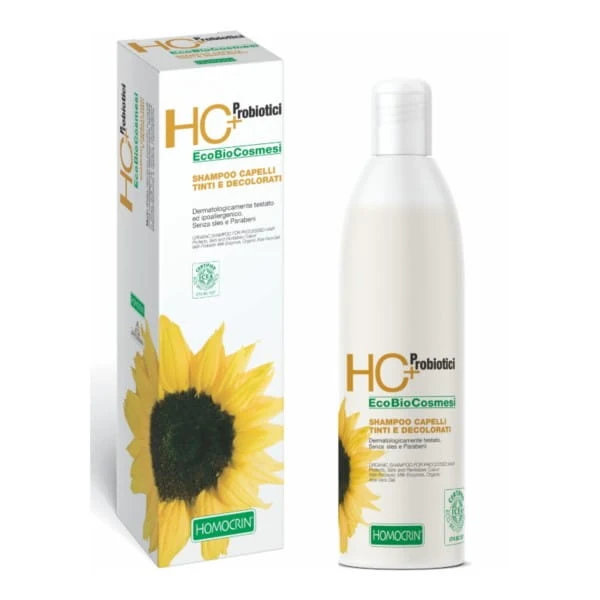 Shampoo värjätyille ja vaalennetuille hiuksille HC + Probiotici -sisältö