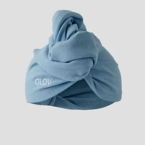 Sininen hiusturbaani vähentää kuivumisaikaa kaikille hiustyypeille Hair Wrap Glov