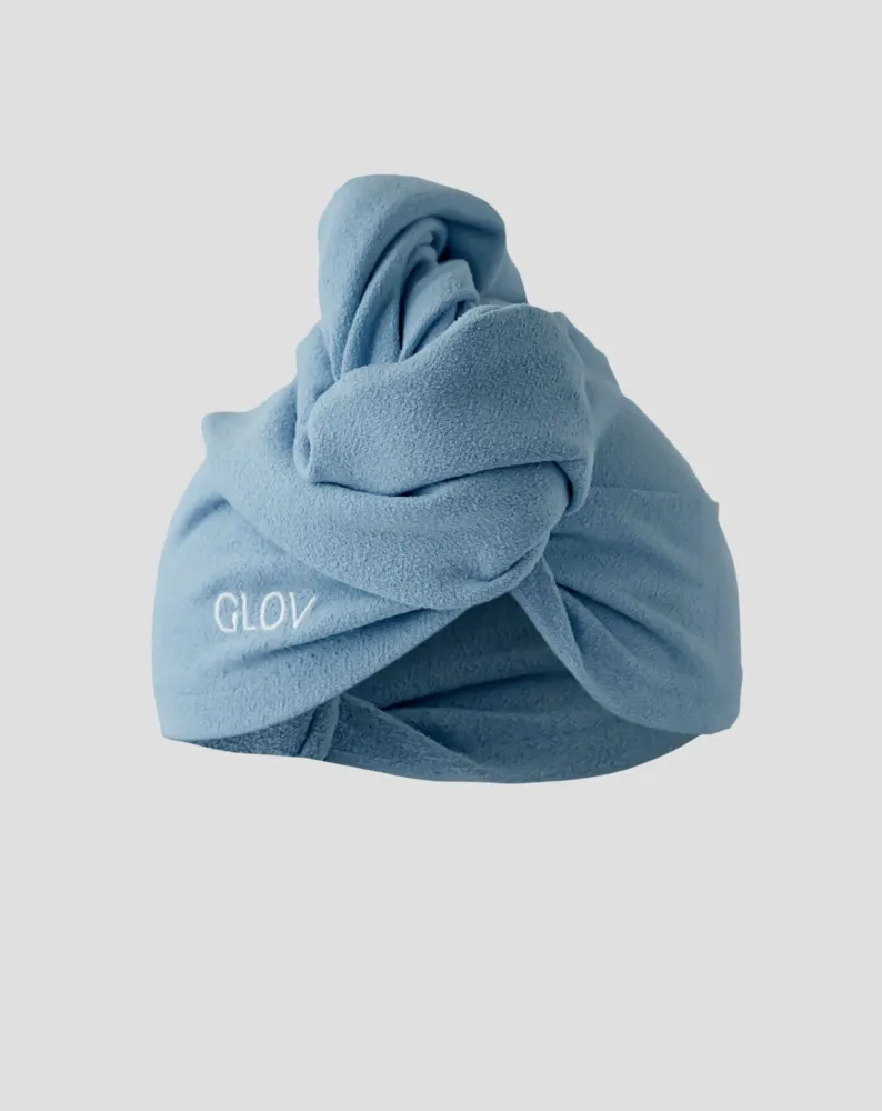 Sininen hiusturbaani vähentää kuivumisaikaa kaikille hiustyypeille Hair Wrap Glov