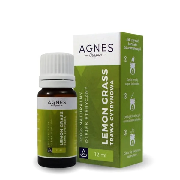 Sitruunaheinä-essentiaalinen öljy 12 ml - AGNES BIO