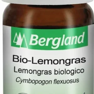 Sitruunaruoho-tuoksuinen eteerinen öljy 10 ml - BERGLAND