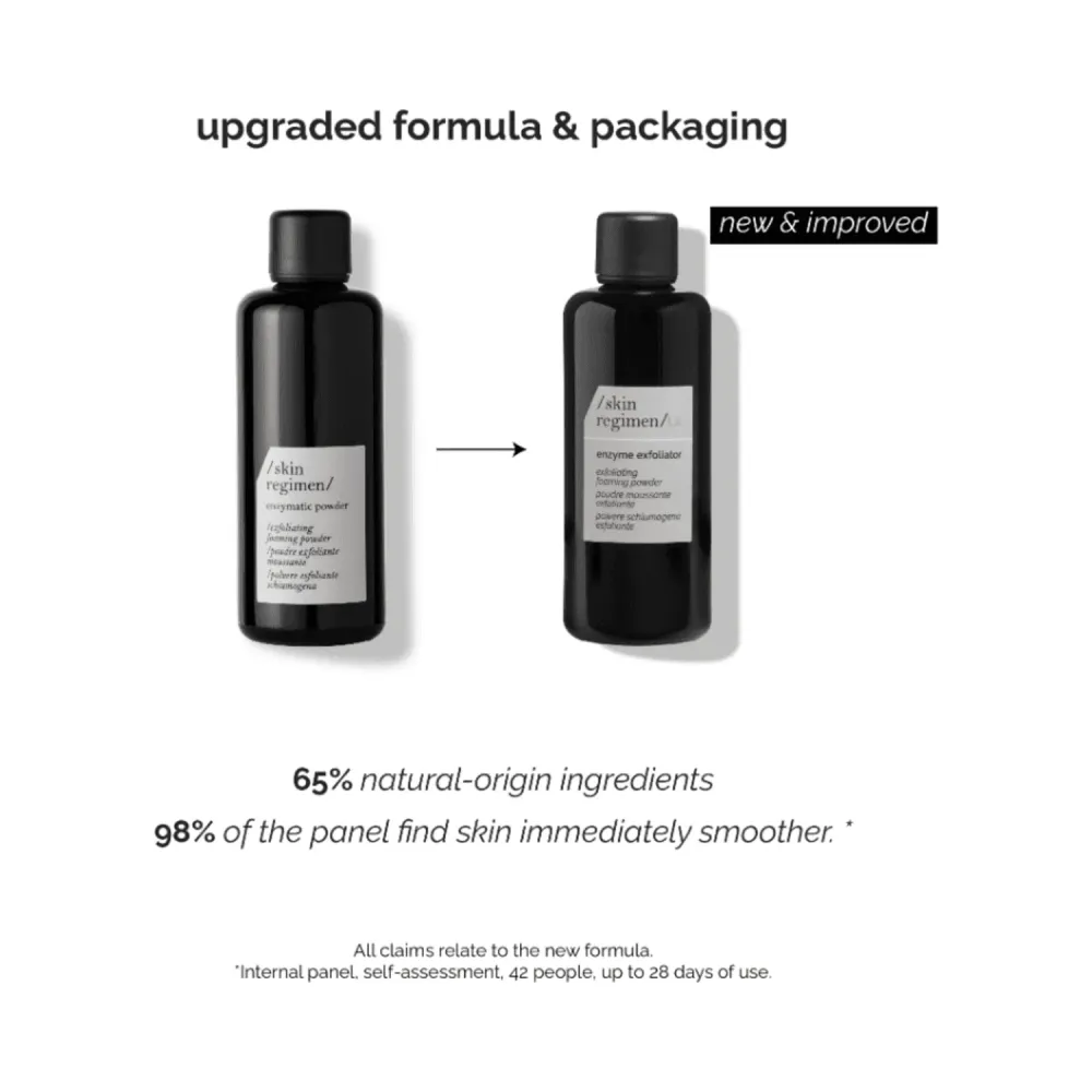 Iho -ohjelma LX -entsymaattinen kuorinta Skin Regimen