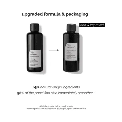 Iho -ohjelma LX -entsymaattinen kuorinta Skin Regimen