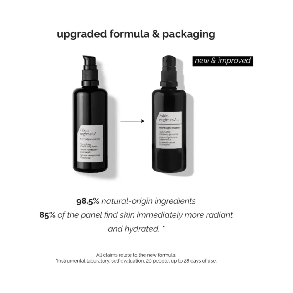 Iho -ohjelma LX Mikrolgae Essence Skin Regimen