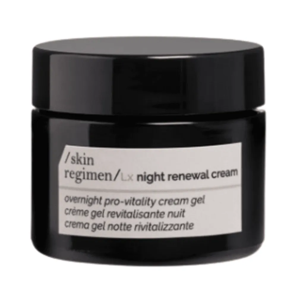 Iho -ohjelma LX Night Renewal Cream Skin Regimen