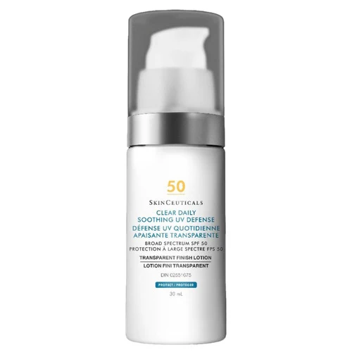 Skinceuticals Clear päivittä rauhoittava UV -puolustusvoide SPF 50