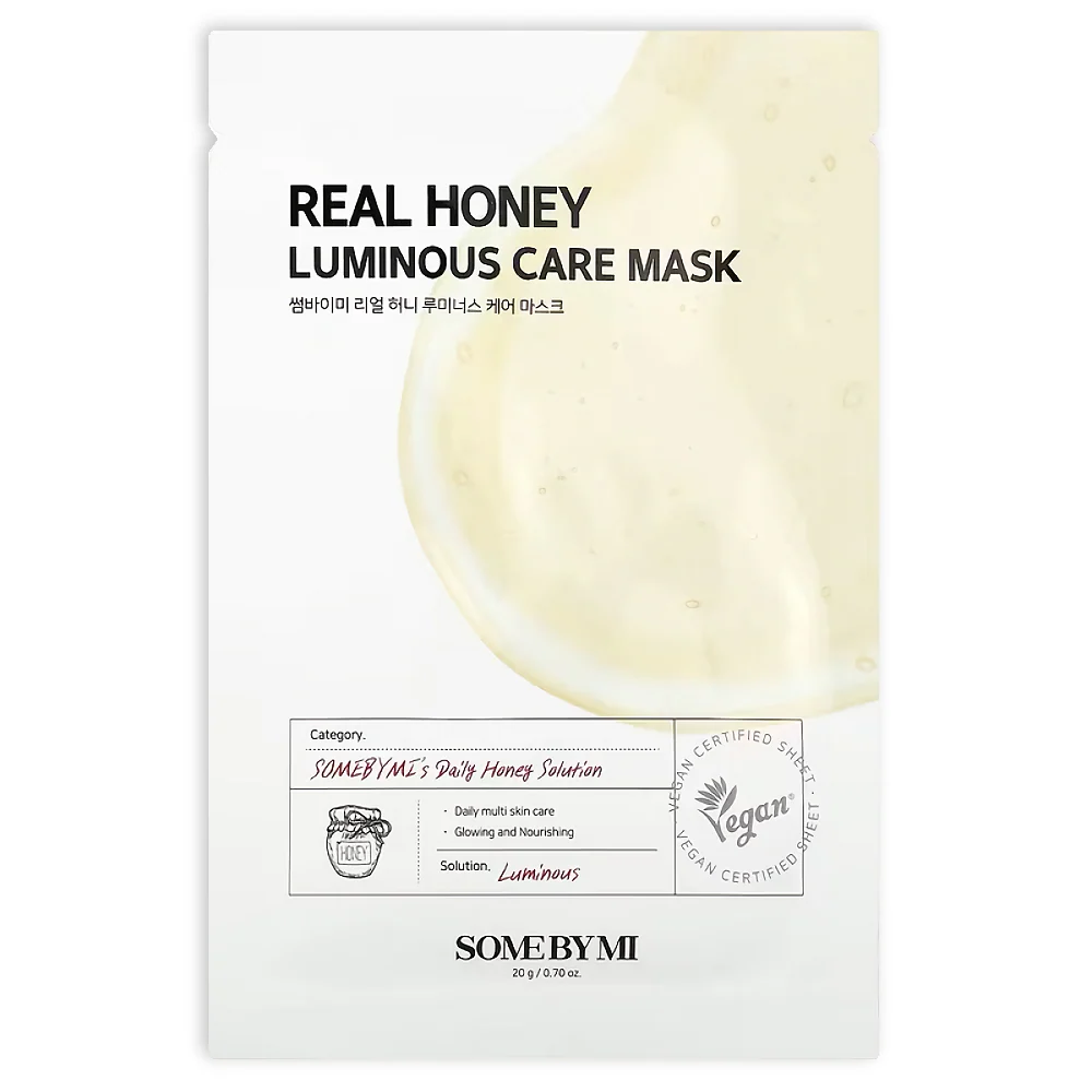 [Some Mi] Real Honey Luminous Care Mask