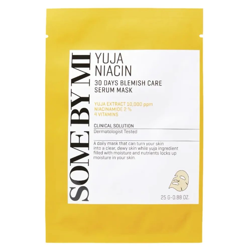 [Some Mi] Yuja Niacin 30 Days Blemish Care Serum Mask