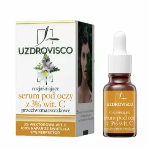 SÉRUM SILMILLE C-VITAMIINILLA SILMIEN KIRISTÄMISEKSI 15 ml - UZDROVISCO (HOLLYWOOD)