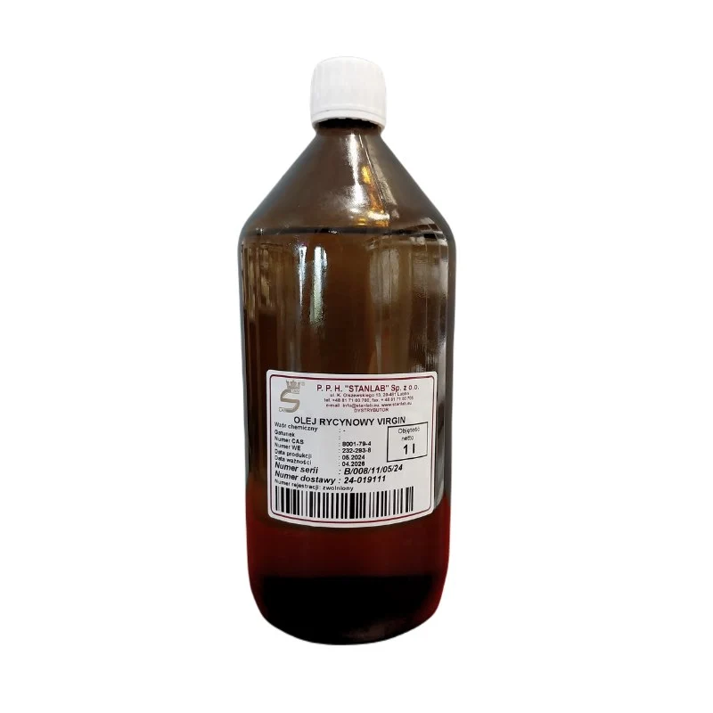 STANLAB Luonnonmukainen Riiinusöljy (1000 ml)