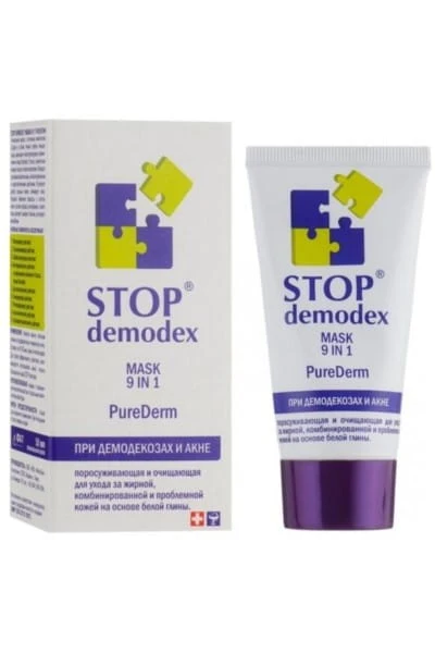 Stop Demodex puhdas erm Maski 9in1 Akne 50 ml