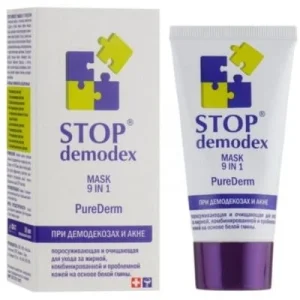 Stop Demodex puhdas erm Maski 9in1 Akne 50 ml