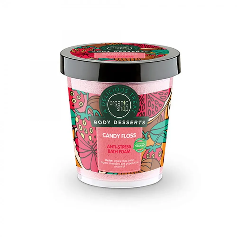 Stressiä lievittävä vaahtokylpy vaahtokarkki 450 ml