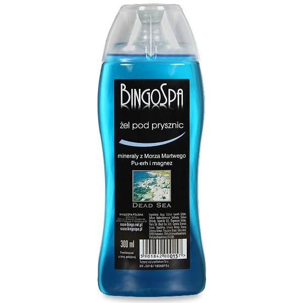Suihkugeeli Kuolleenmeren mineraaleilla 300ml BINGOSPA
