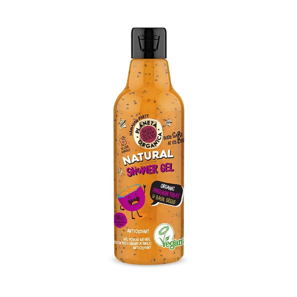 Suihkugeeli passiohedelmä & basilikasiemenet 250 ml
