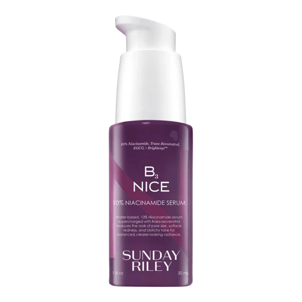 Sunnuntai Riley olla mukava 10% niasiinamidiseerumia Sunday Riley