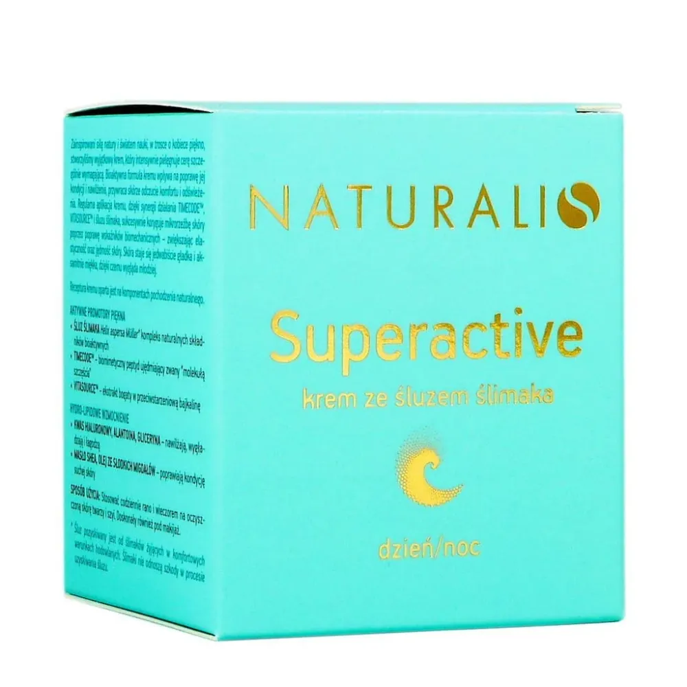 Superaktiivinen etanakuoriva päivä/yövoide 50ml NATURALIS