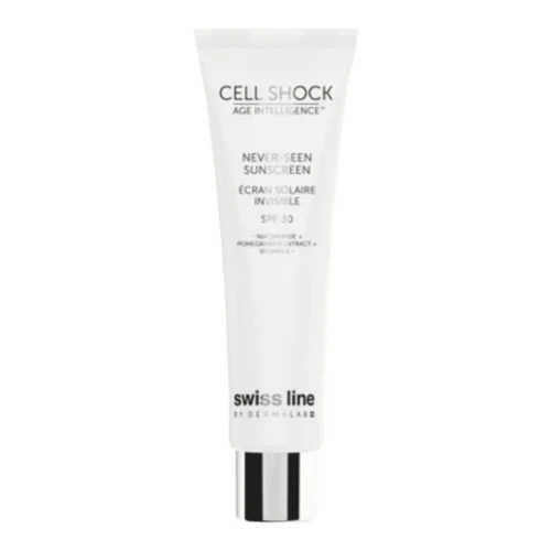 Sveitsin linja, joka ei ole nähnyt aurinkovoidetta SPF 30 Swiss Line