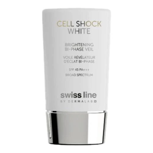 Sveitsin linjan kirkastava kaksivaiheinen verho SPF 45 Swiss Line