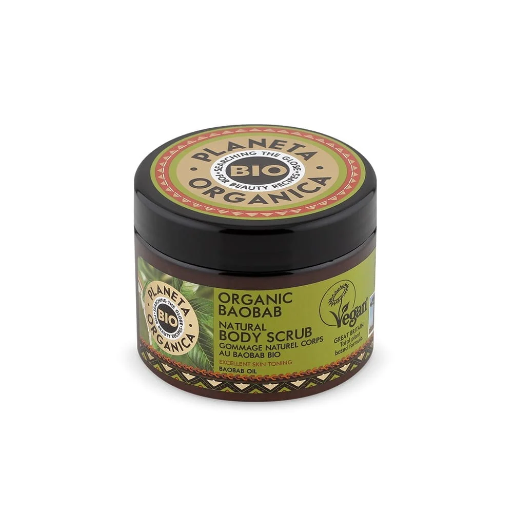 Syväpuhdistava ruumiinkuori Baobab 300 ml