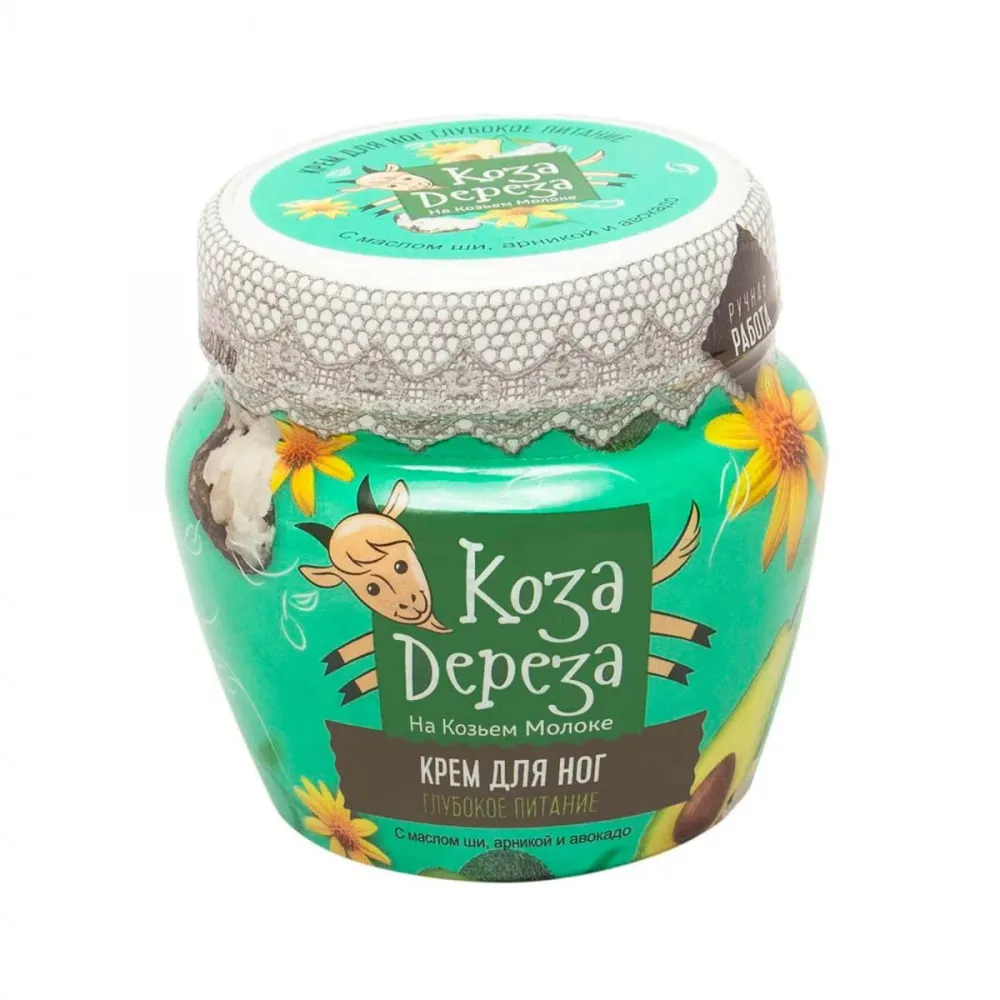 Syvästi ravitseva voide jaloille ja jaloille 175 ml