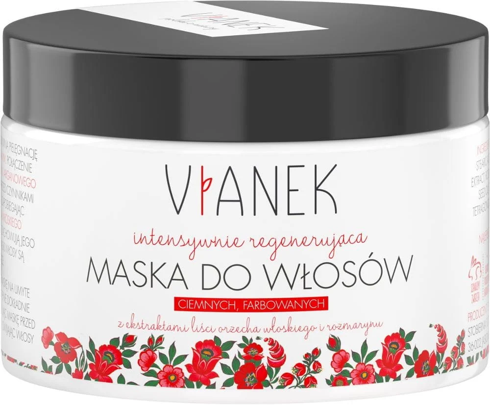 Tehokas uudistava hiusmaskaa tummille hiuksille 150 ml VIANEK