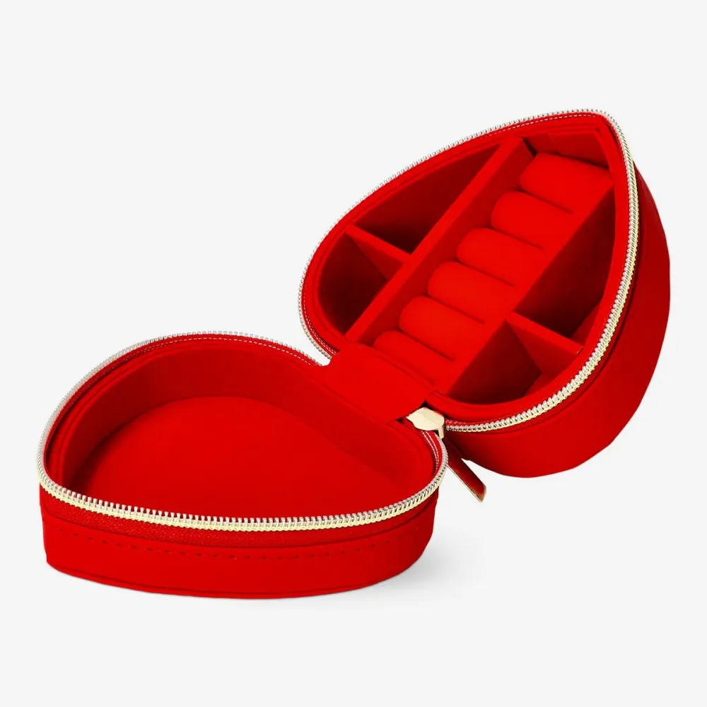Tekonahkainen sydän korurasia