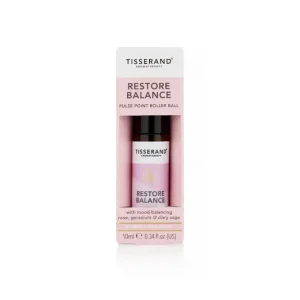 TISSERAND AROMATERAPIA Tasapainoa palauttava pulssipisteiden rullapallo (10 ml)