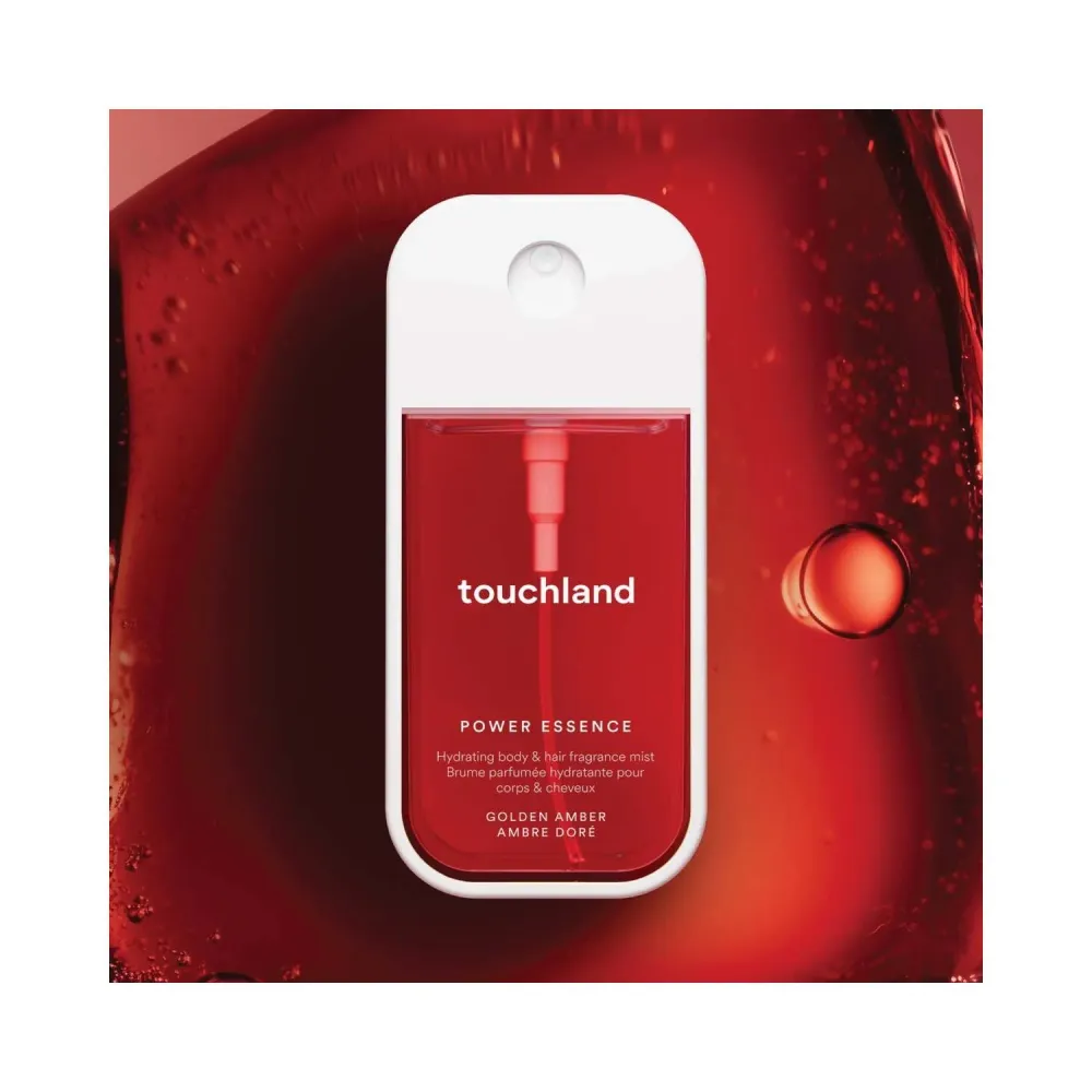 Touchland Power Essence -vartalo- ja hiustuoksu - kultainen meripihka