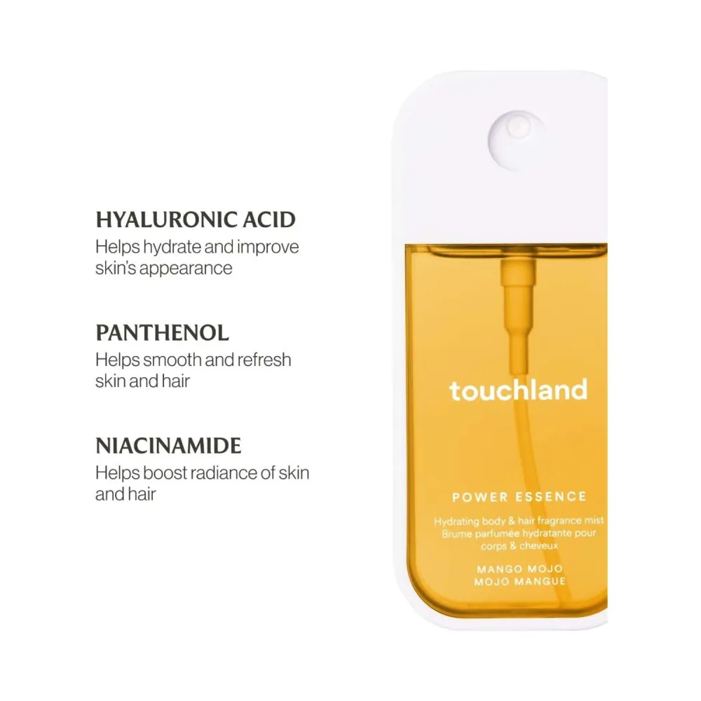 Touchland Power Essence -vartalo- ja hiustuoksu - Mango Mojo